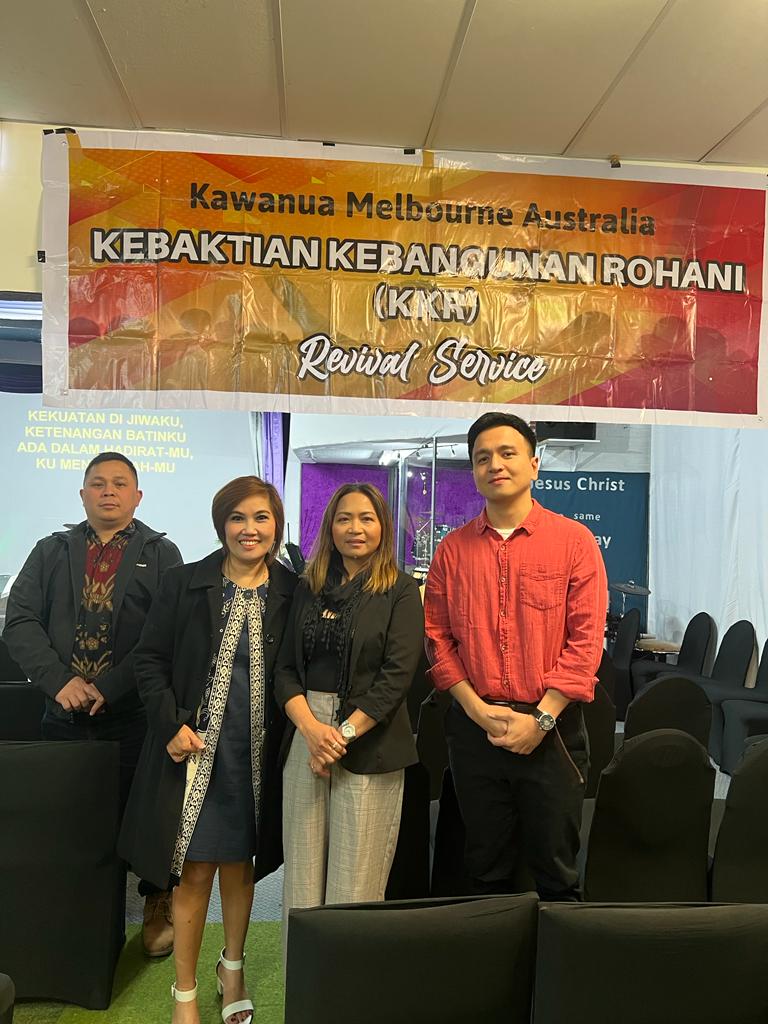 Kebaktian Kebangkitan Rohani Kawanua Melbourne Australia3 September 2022 02